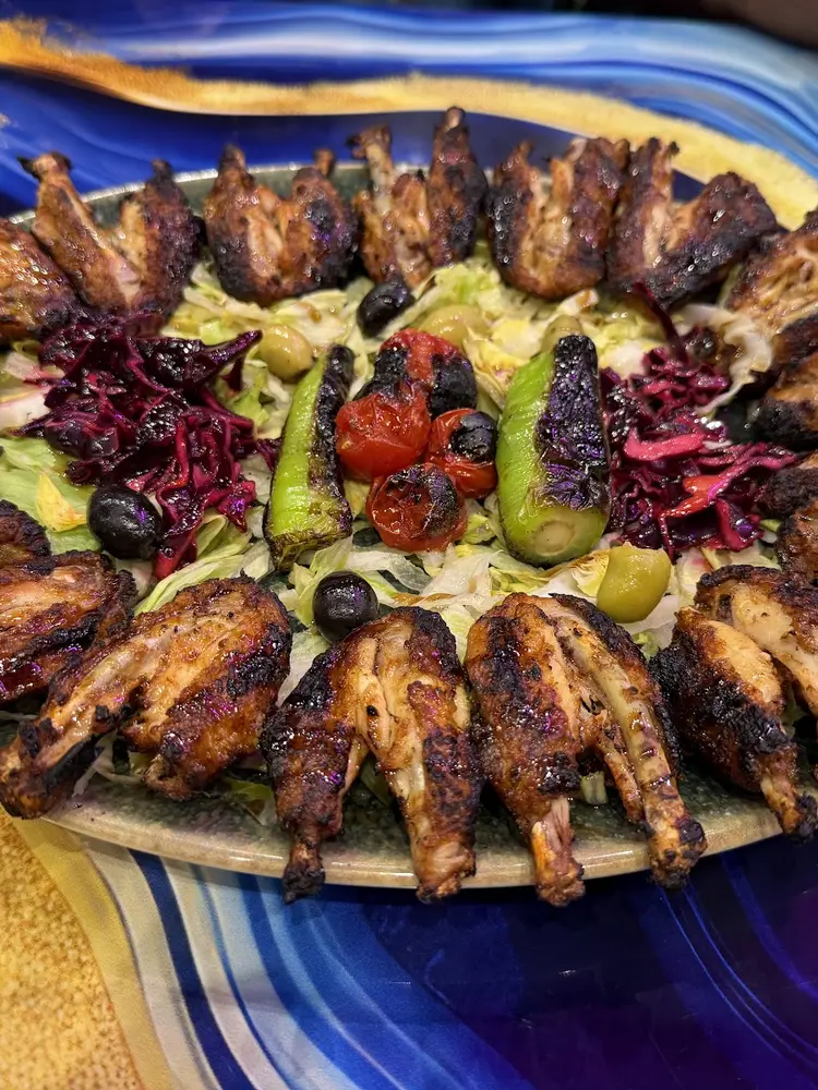 Grilled dish at Original Shawarma Grill, Glasgow